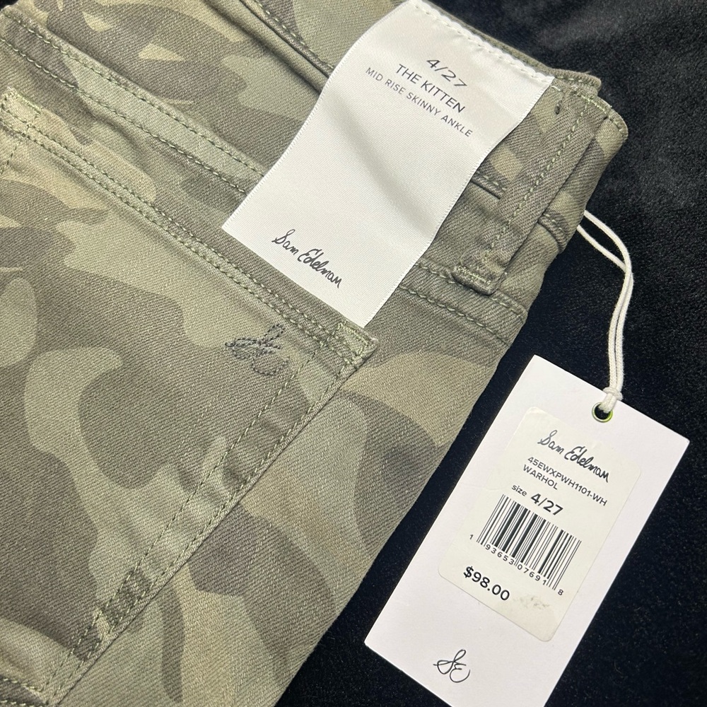 Sam Edelman Mid Rise Ankle Pants - Picture 8 of 11